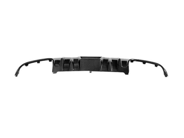 Mercedes-benz s204 w204 c63 amg vrs style carbon fiber rear diffuser pre facelift