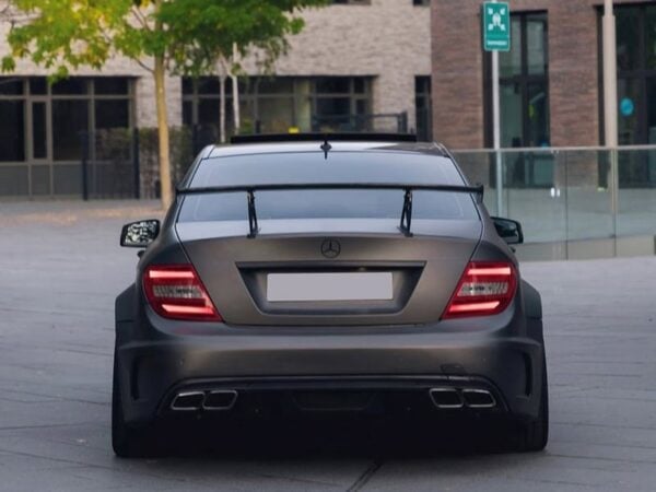 MERCEDES-BENZ C Class W204 C63 SALOON BLACK Series CARBON FIBER Wing Boot Spoiler