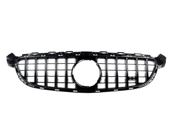 MERCEDES-BENZ C Class A205 C205 S205 W205 C63 14-18 GLOSS BLACK PANAMERICANA GT Style Grille w/o Cam