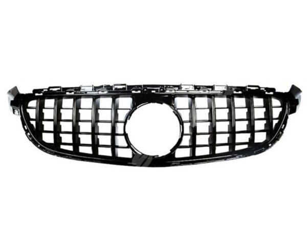 MERCEDES-BENZ C Class C205 W205 C63 19+ GLOSS BLACK PANAMERICANA GT Style Grille