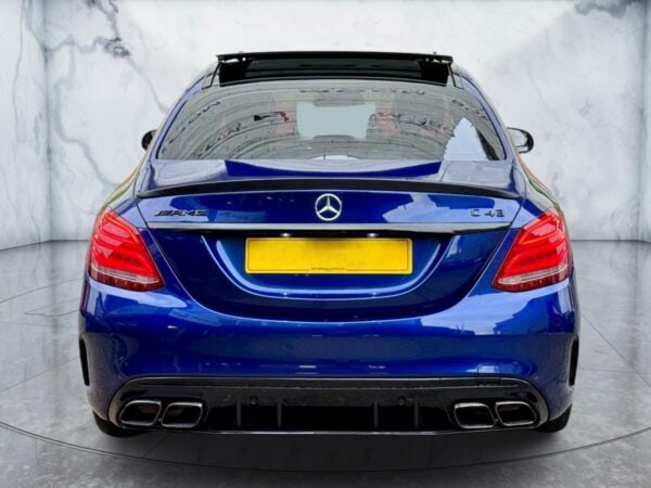 MERCEDES-BENZ A205 C205 W205 S205 AMG Stainless Steel GLOSS BLACK Exhaust Tips