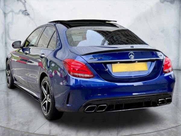 Mercedes-benz a205 c205 w205 s205 amg stainless steel gloss black exhaust tips