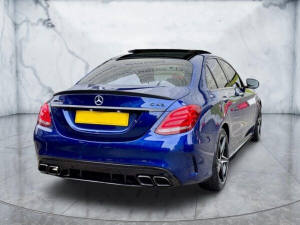 Mercedes-benz a205 c205 w205 s205 amg stainless steel gloss black exhaust tips