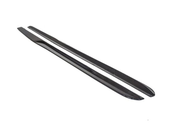 Mercedes-benz c class w205 c63 psm style carbon fiber side skirts