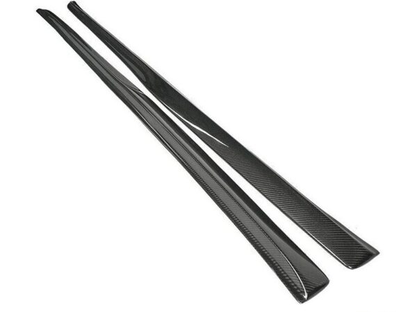 Mercedes-benz c class w205 c63 psm style carbon fiber side skirts
