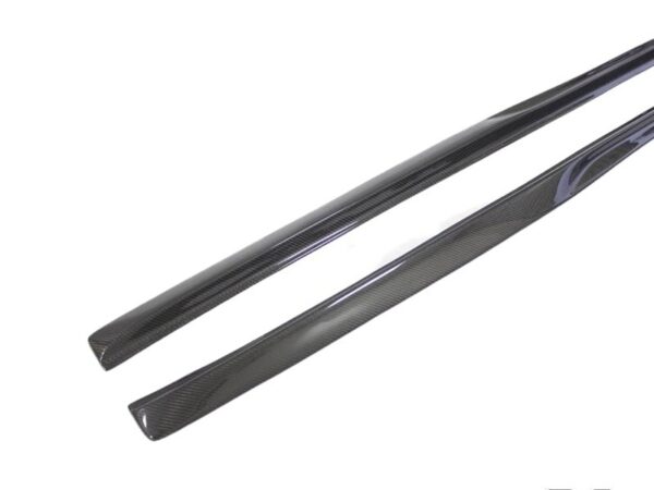 Mercedes-benz c class w205 c63 psm style carbon fiber side skirts