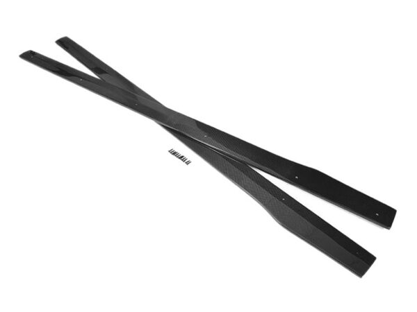 Mercedes-benz c class w205 c63 amg style carbon fiber side skirts
