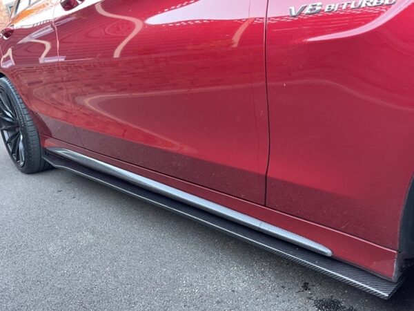 MERCEDES-BENZ C Class W205 C63 AMG Style CARBON FIBER Side Skirts