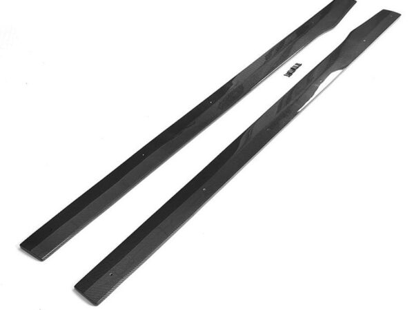 Mercedes-benz c class w205 c63 amg style carbon fiber side skirts