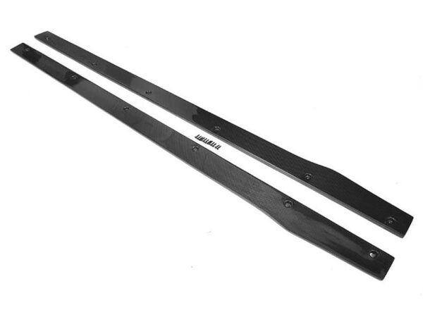 Mercedes-benz c class w205 c63 amg style carbon fiber side skirts