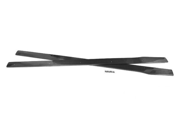 Mercedes-benz c class w205 c63 amg style carbon fiber side skirts