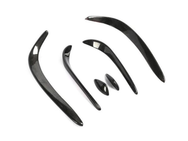 Mercedes-benz c class a205 c205 s205 w205 amg carbon fiber front canards
