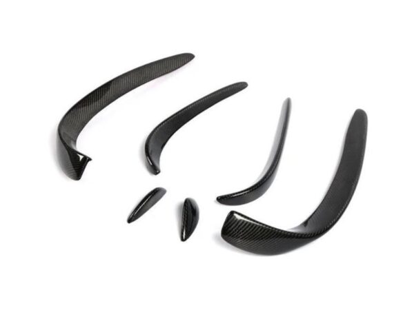 Mercedes-benz c class a205 c205 s205 w205 amg carbon fiber front canards
