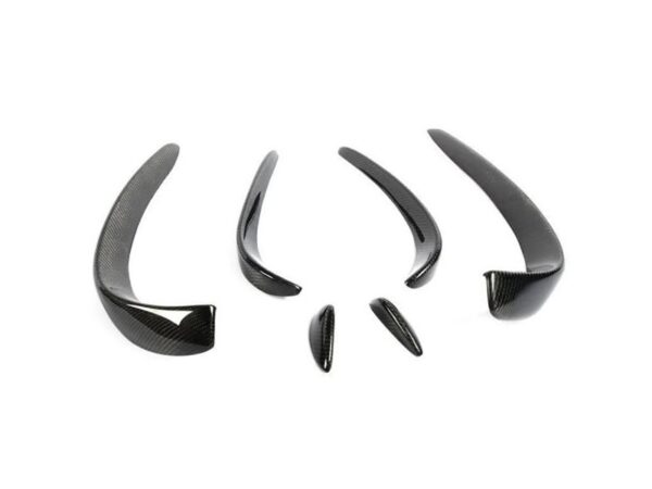 Mercedes-benz c class a205 c205 s205 w205 amg carbon fiber front canards