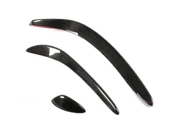 Mercedes-benz c class a205 c205 s205 w205 amg carbon fiber front canards