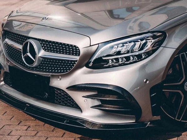 MERCEDES-BENZ C Class S205 W205 AMG Facelift CARBON FIBER Front Splitter
