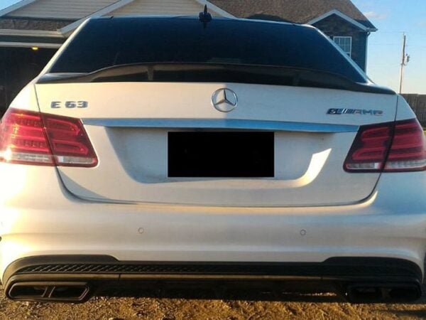 MERCEDES-BENZ E Class W212 SALOON RT Style CARBON FIBER Boot Spoiler