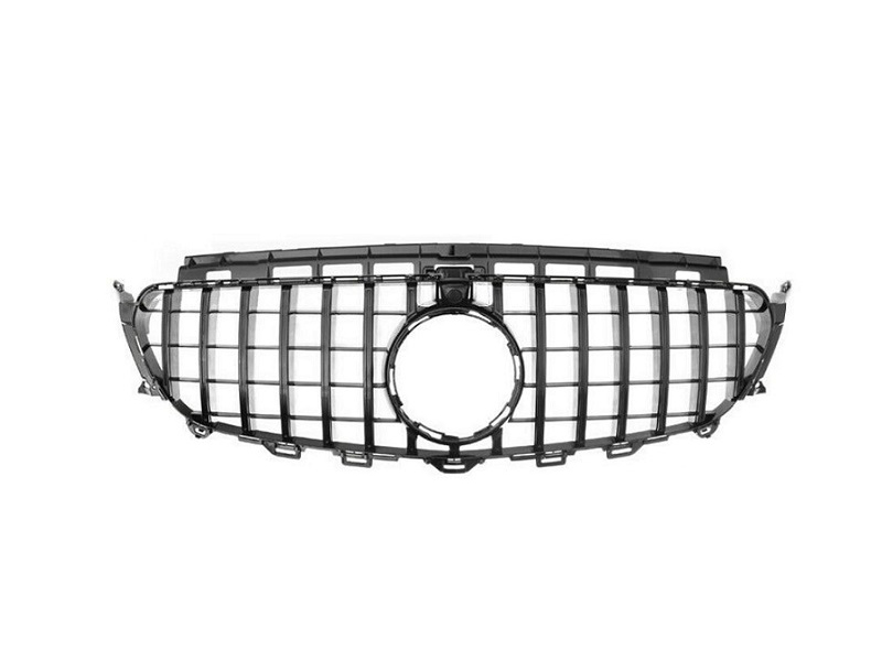 MERCEDES-BENZ E Class A238 C238 W213 S213 16-20 GLOSS BLACK PANAMERICANA GT Style Grille