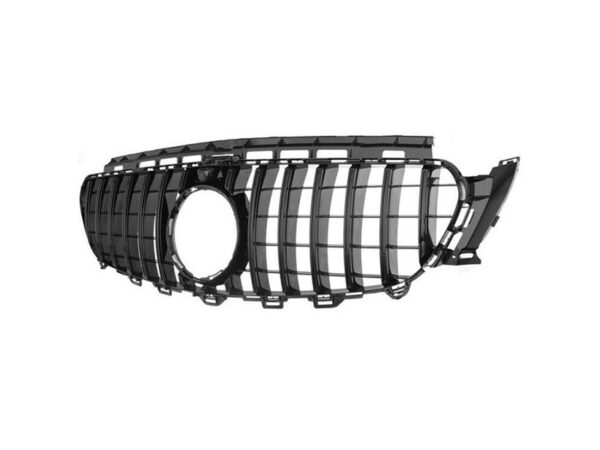 Mercedes-benz e class a238 c238 w213 s213 16-20 gloss black panamericana gt style grille