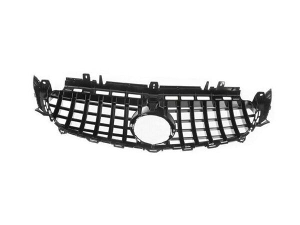 Mercedes-benz e class a238 c238 w213 s213 16-20 gloss black panamericana gt style grille