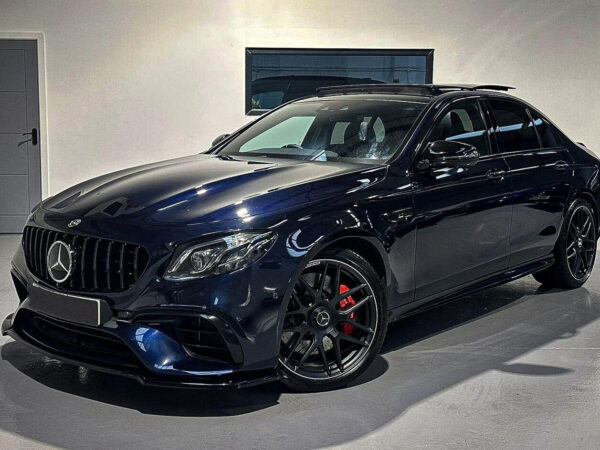 Mercedes-benz e class s213 w213 e63 16-20 gloss black panamericana gt style grille