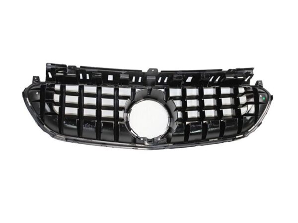 Mercedes-benz e class s213 w213 e63 16-20 gloss black panamericana gt style grille