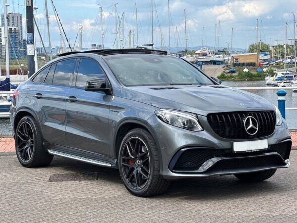 Mercedes-benz gle class c292 amg gloss black panamericana gt style grille