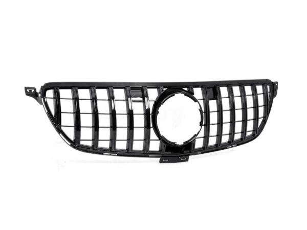 Mercedes-benz gle class c292 amg gloss black panamericana gt style grille