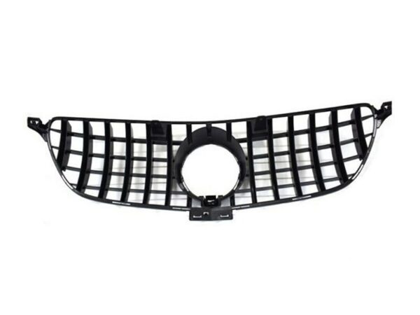Mercedes-benz gle class c292 amg gloss black panamericana gt style grille