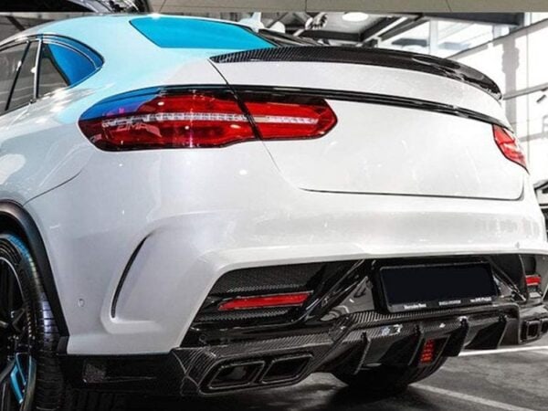 Mercedes-benz gle class c292 amg style carbon fiber boot spoiler