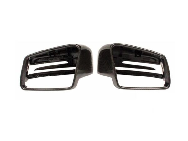 Mercedes-benz a c e s class cls w176 c207 w212 replacement carbon fiber mirror covers