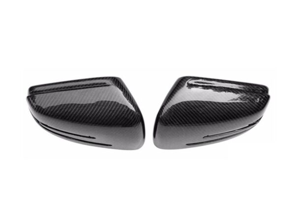Mercedes-benz a c e s class cls w176 c207 w212 replacement carbon fiber mirror covers