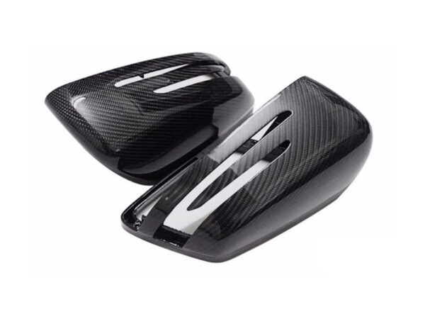 Mercedes-benz a c e s class cls w176 c207 w212 replacement carbon fiber mirror covers