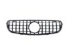 MERCEDES-BENZ GLC Class X253 15-19 GLOSS BLACK PANAMERICANA GT Style Grille w/o Cam