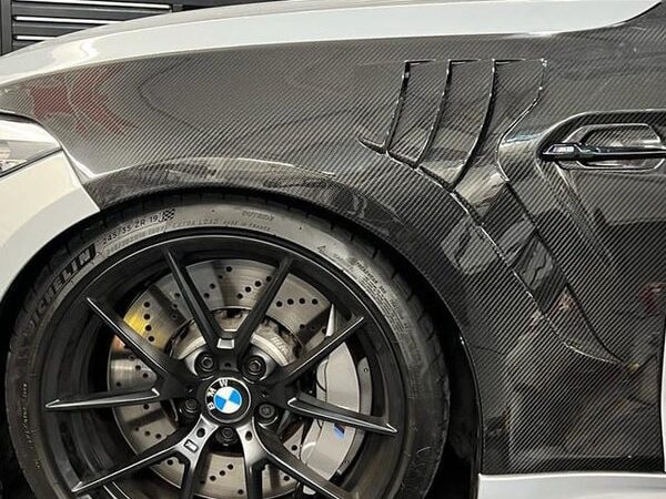 Alternative view of BMW F87 M2 M2C Prepreg CARBON FIBRE Vented Side Fenders Wings