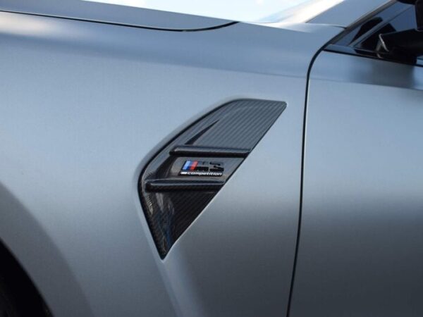 Alternative view of BMW G80 G81 M3 Prepreg CARBON FIBRE Full Replacement Side Fender Trims