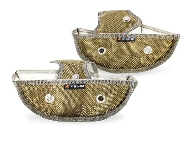 Alternative view of Mishimoto BMW N54 TITANIUM TURBO BLANKET E8X E9X F1X