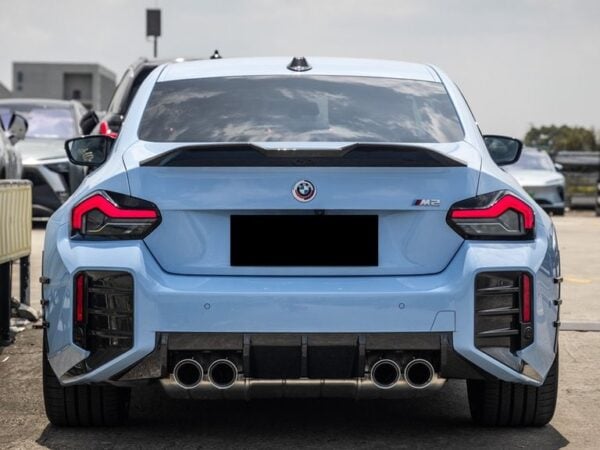 Alternative view of BMW G87 M2 Prepreg CARBON FIBRE OEM Style Rear Diffuser