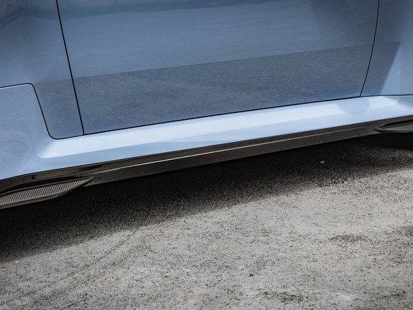 Alternative view of SOOQOO BMW G87 M2 Prepreg CARBON FIBRE SIDE SKIRTS