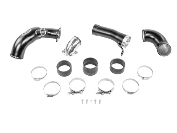 Alternative view of Alpha Competition BMW F87 M2C F80 M3 F82 F83 M4 S55 Turbo Inlet Pipes