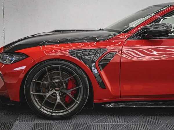 Alternative view of BMW G80 G81 G82 G83 M3 M4 Prepreg CARBON FIBRE GTR Style Side Fenders