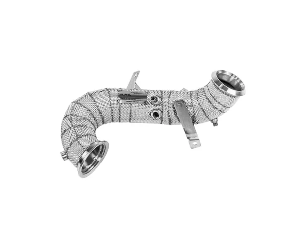 Alternative view of Alpha Competition Mercedes-Benz A Class W177 A45 C118 CLA45 AMG Catless Downpipe