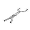 Alpha Competition Mercedes-Benz C Class A205 C205 W205 S205 C63 AMG Resonator Delete Midpipe