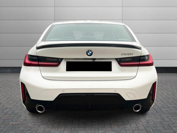 Alternative view of BMW 3 Series G20 G21 LCI M Sport PERFORMANCE Style Rear Diffuser GLOSS BLACK