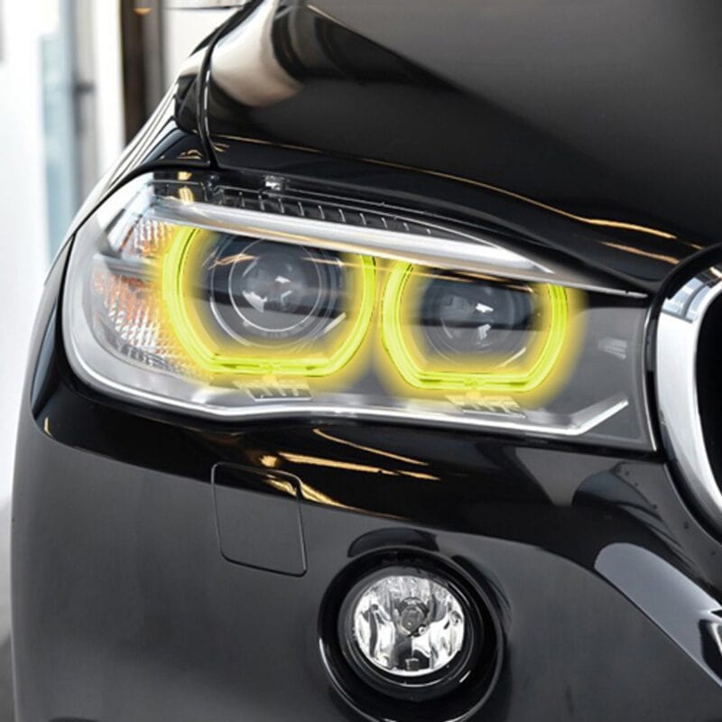 Bmw f15 x5 f16 x6 f85 x5m f86 x6m csl yellow drl led module set - image 2
