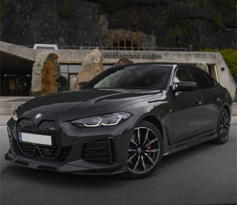 Sooqoo bmw 4 series g26 i4 m50 prepreg carbon fibre side skirts - image 2