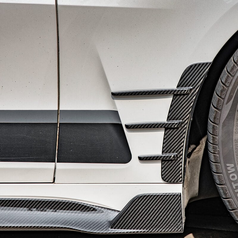Sooqoo bmw 4 series g22 g23 prepreg carbon fibre side skirts - image 5