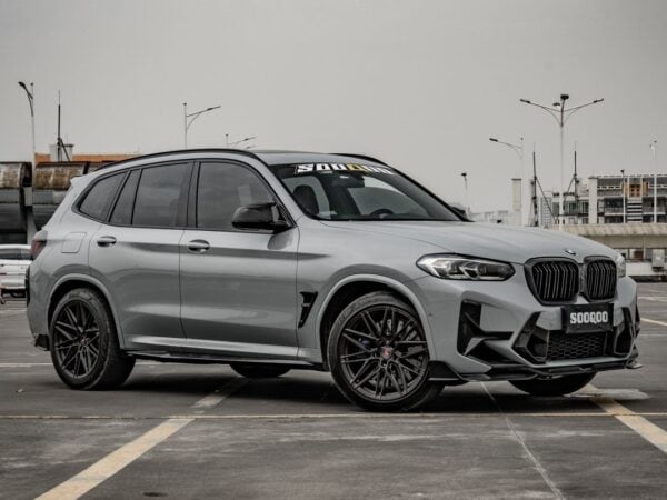 Alternative view of SOOQOO BMW F97 X3M F98 X4M LCI Prepreg CARBON FIBRE SIDE SKIRTS