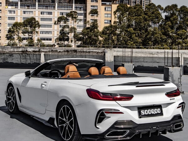 Alternative view of SOOQOO BMW 8 Series G14 G15 Prepreg CARBON FIBRE SIDE SKIRTS