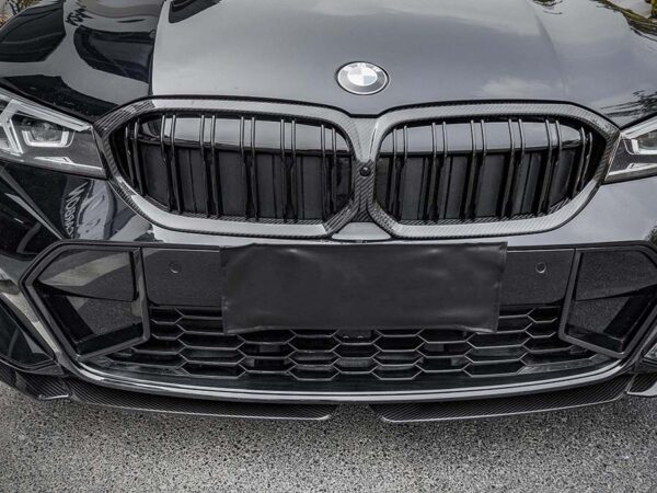 Alternative view of BMW 3 Series G20 G21 LCI Prepreg CARBON FIBRE DOUBLE Kidney Grille